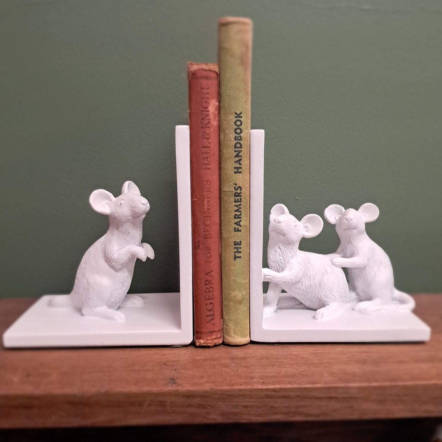 Mouse Bookends