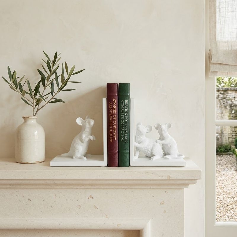Mouse Bookends