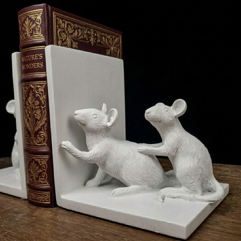 Mouse Bookends