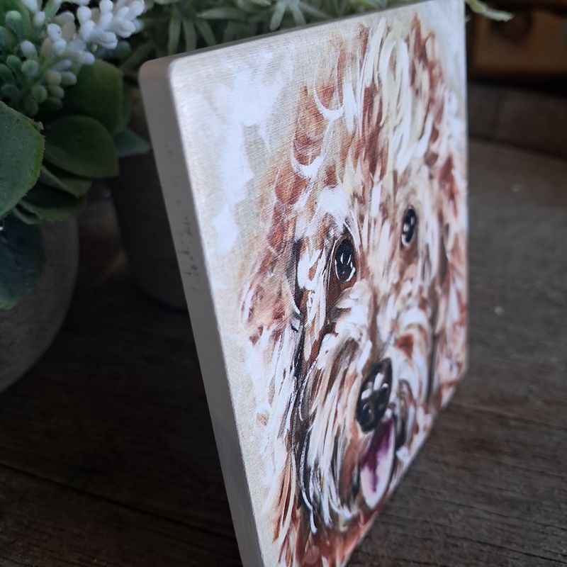 The Groodle Dog Coaster