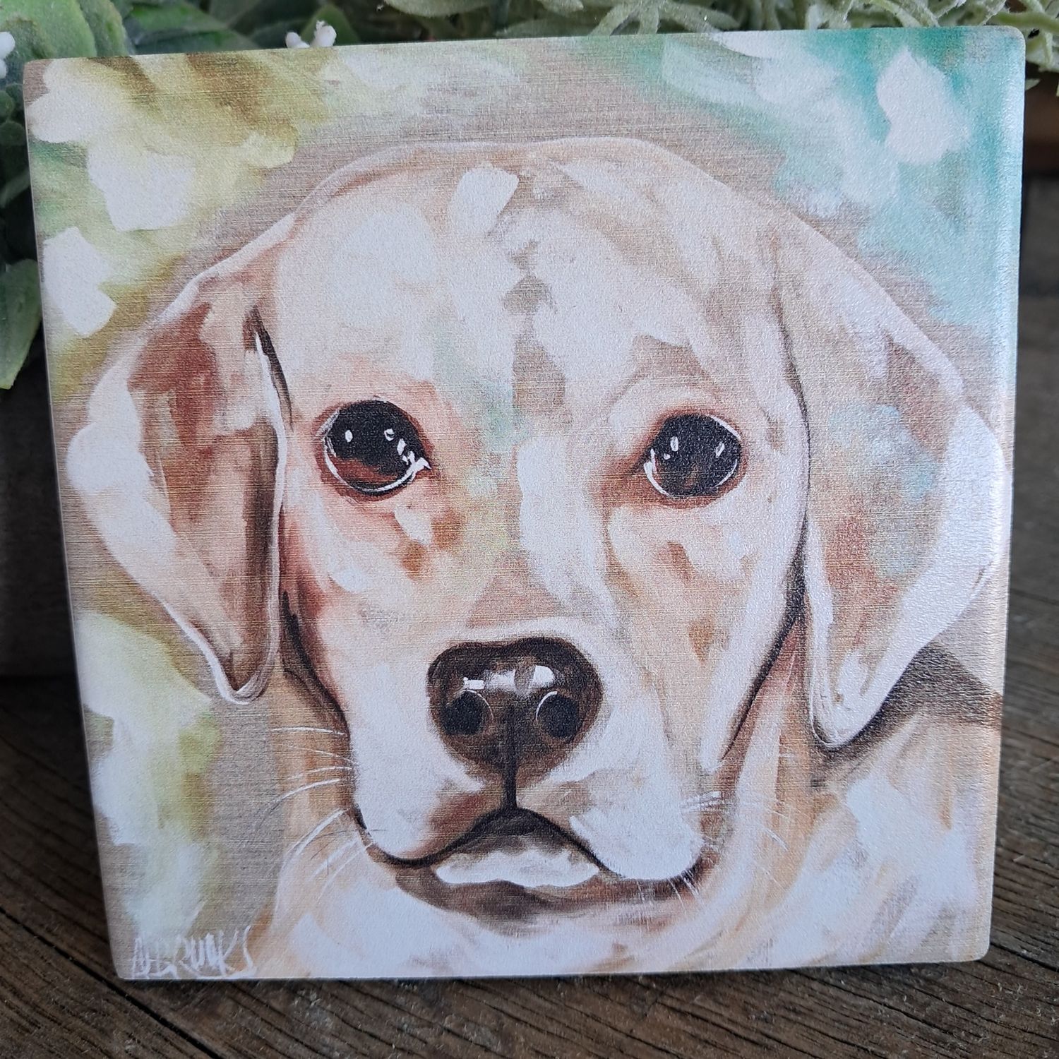 Wise Labrador Coaster