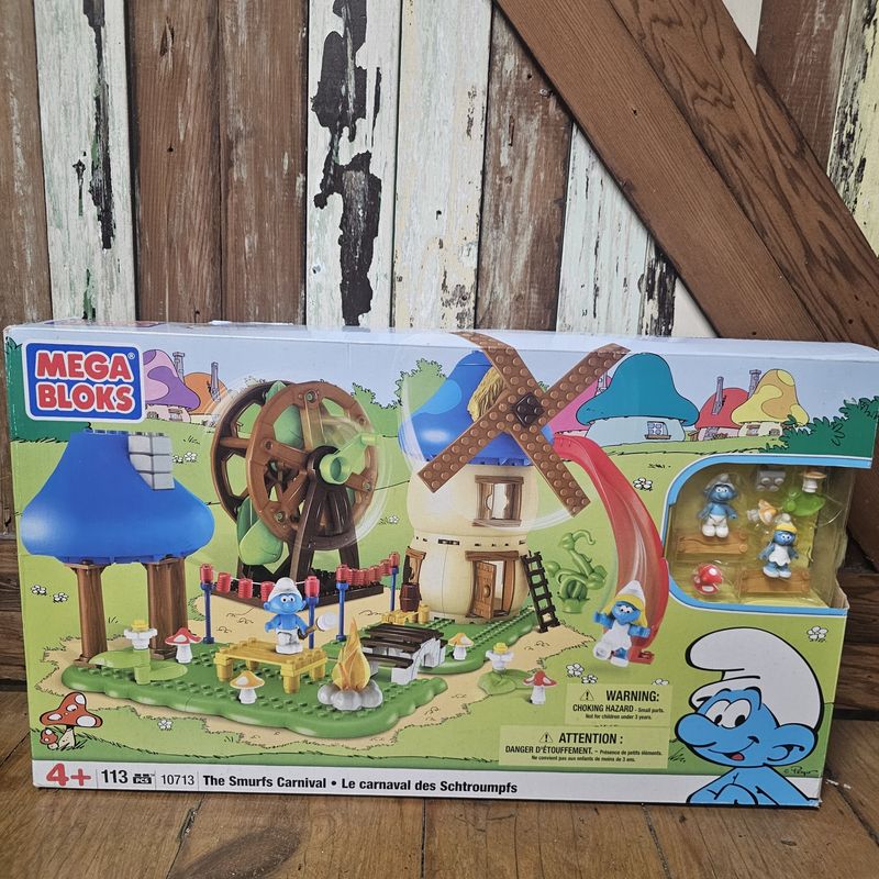 The Smurfs Carnival Mega Blocks #10713