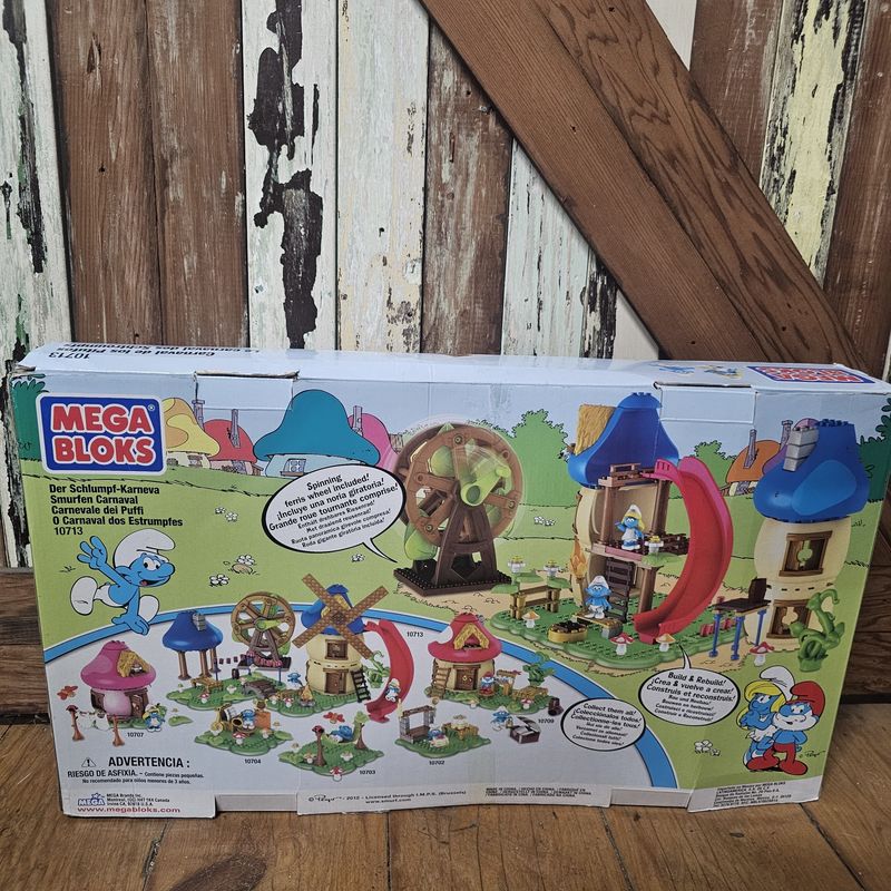The Smurfs Carnival Mega Blocks #10713