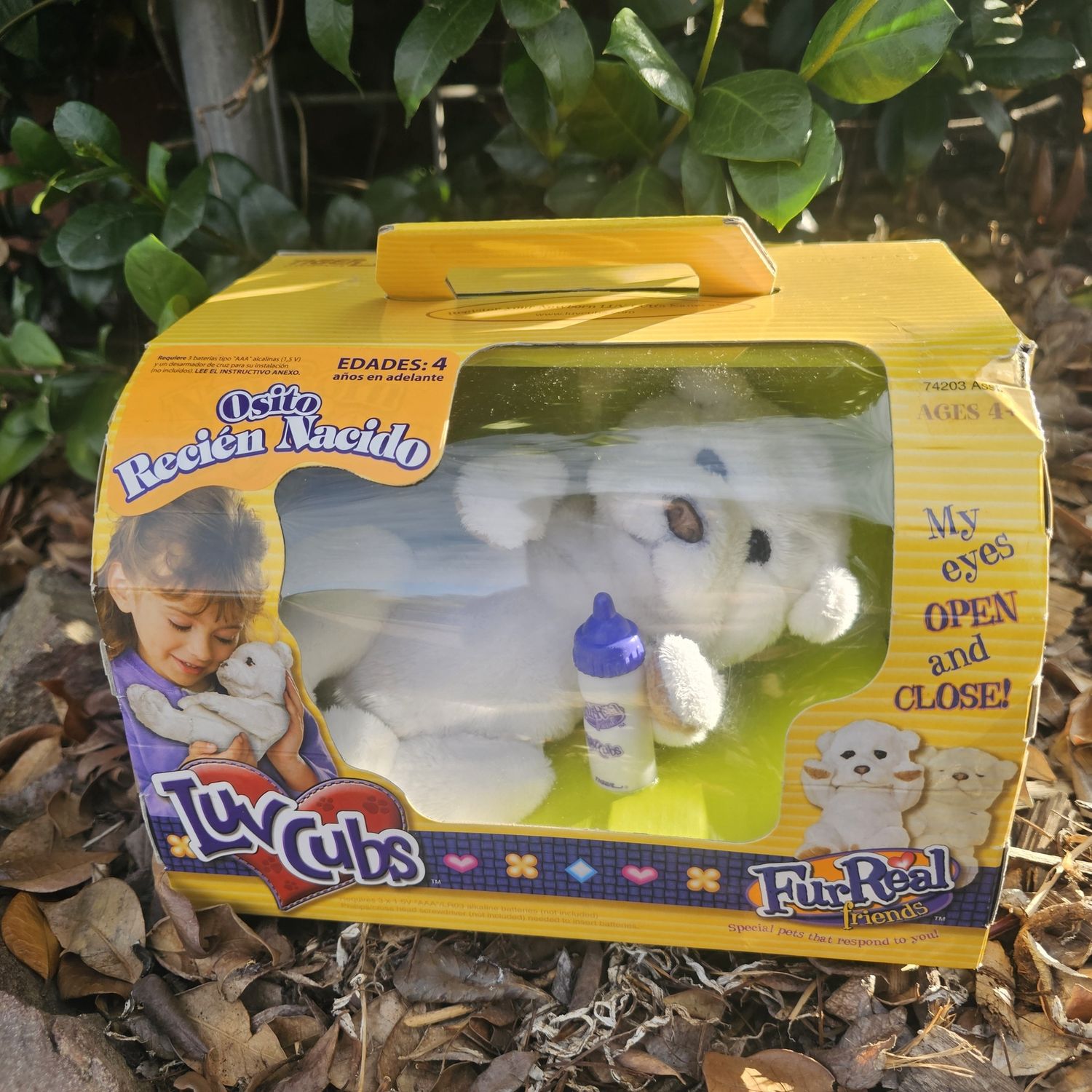 Luv Cubs Fur Real Bear Boxed Sealed