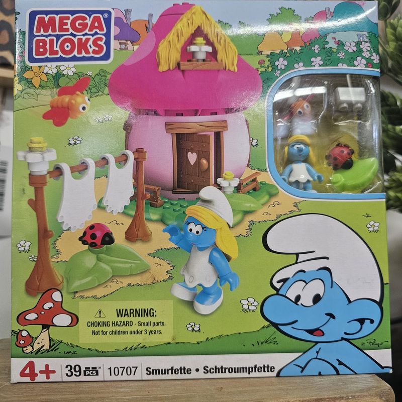 Smurfs Smurfette House Mega Bloks