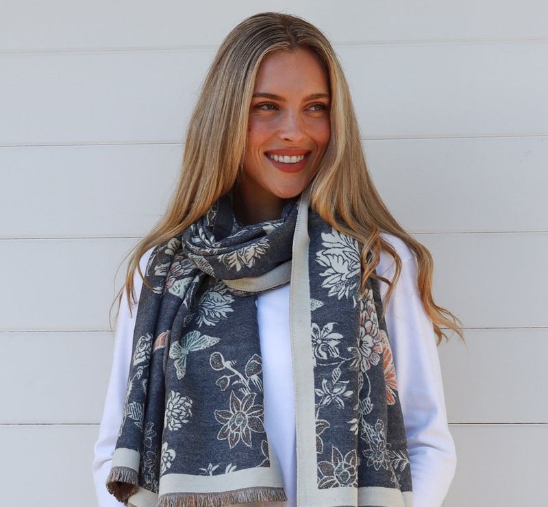 The "Flutter and Flourish" Scarf