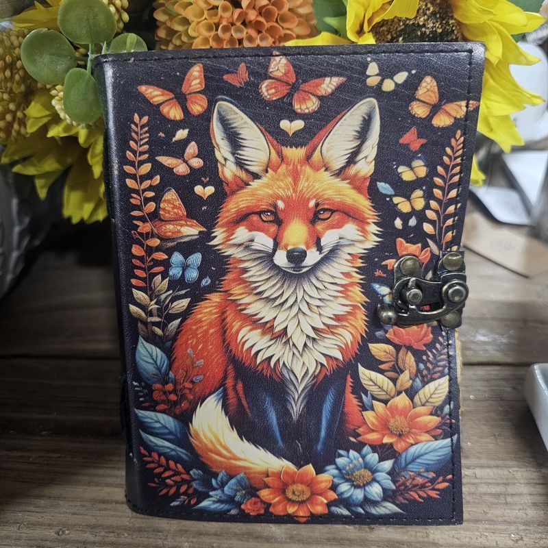 The Fox's Garden Leather Journal
