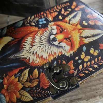 The Fox's Garden Leather Journal