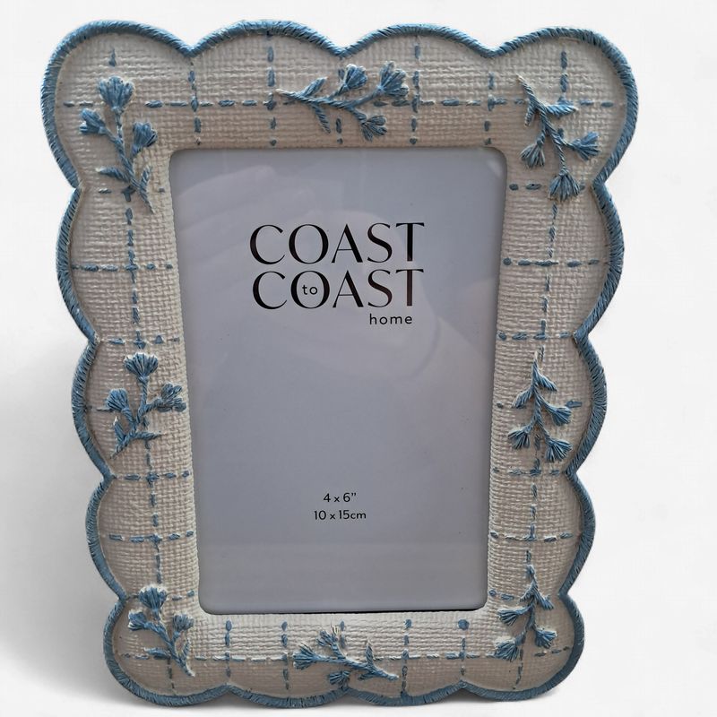 Blue Blossom Resin Frame