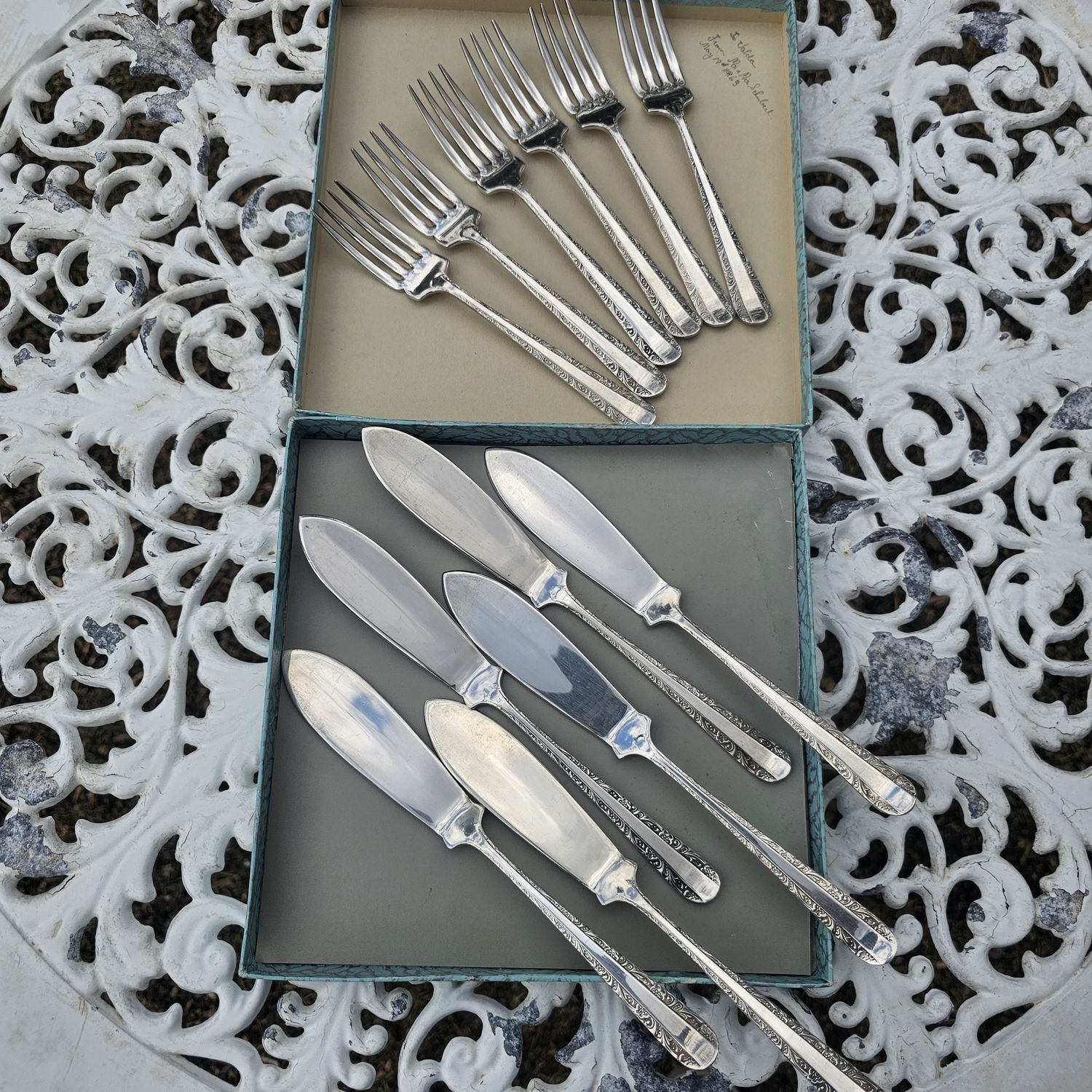 Rodd Nemesia Fish Knives &amp; Forks set