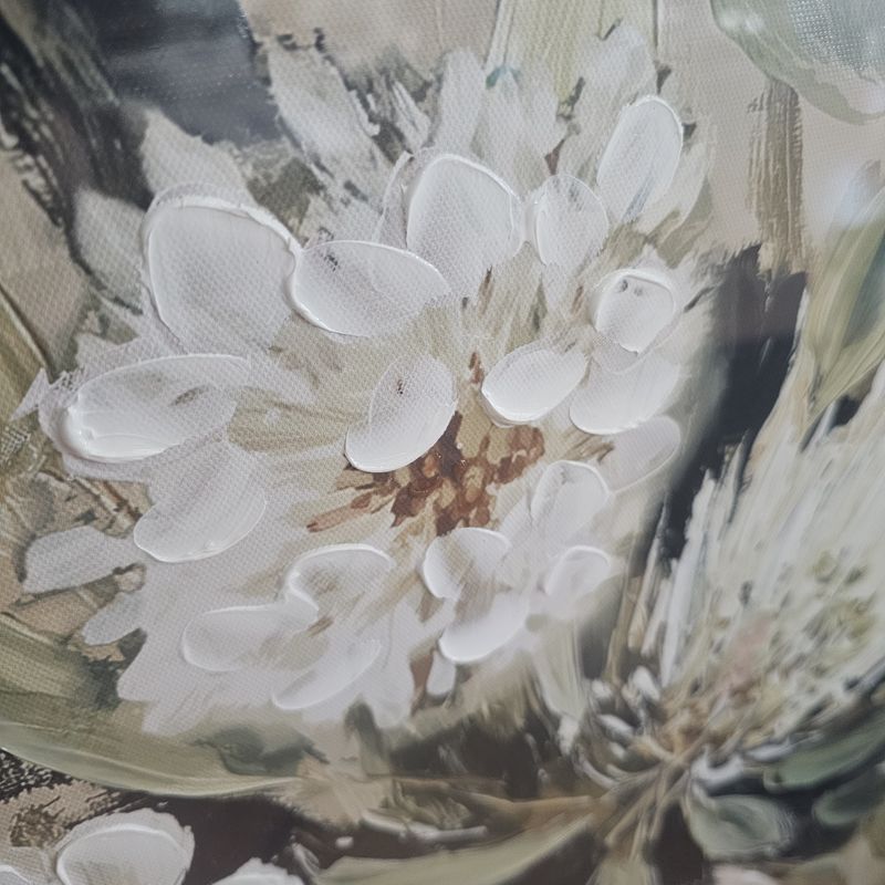 The Botanical Heirloom Framed Brushed Canvas