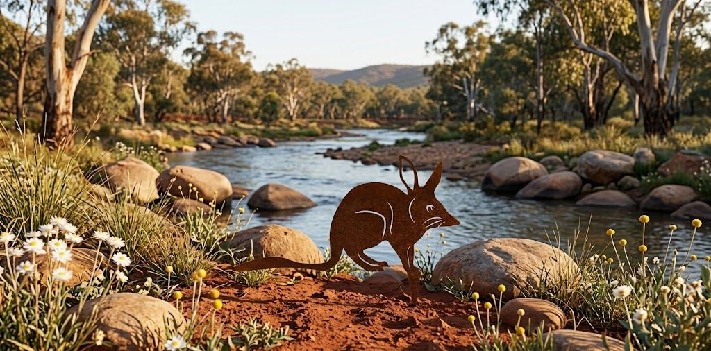 Bilby Metal Art Australian Made