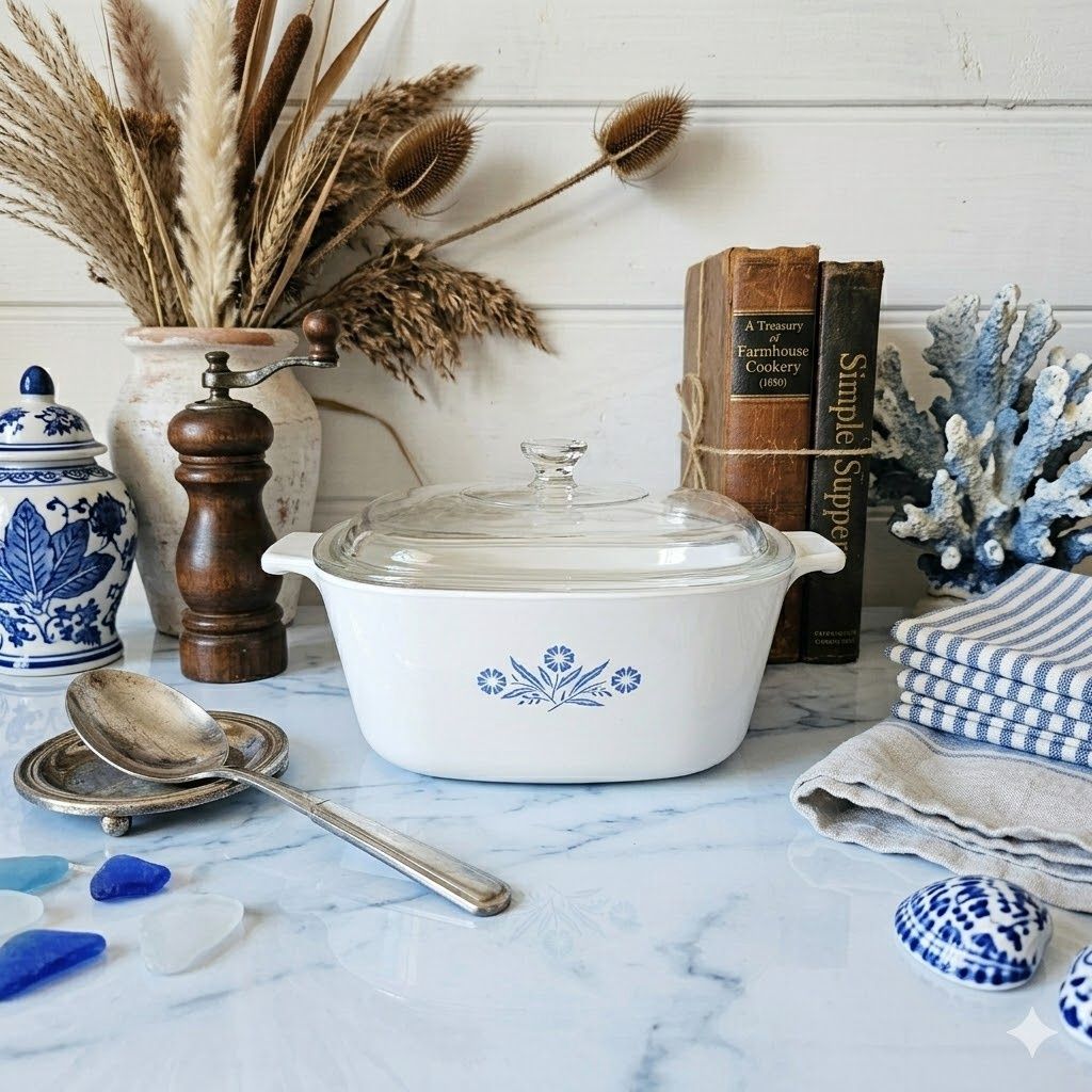 Corningware Blue Cornflower 4 Pint Saucepan