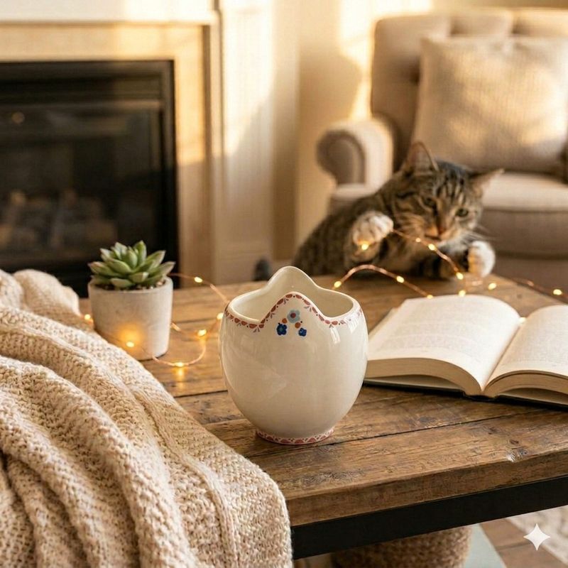 You're Purr-fect White Cat Mug