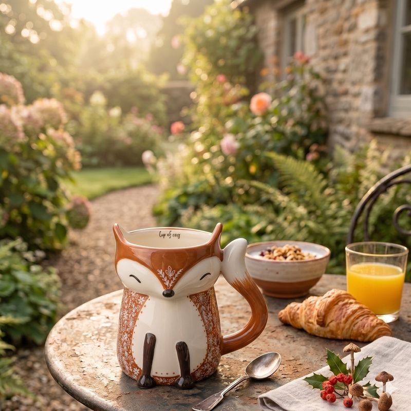 Ferris the Fox Inspirational Folk Mug