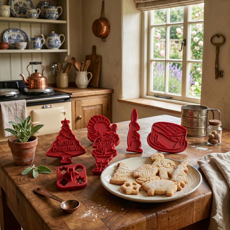 Tupperware Cookie Cutters Set of 9