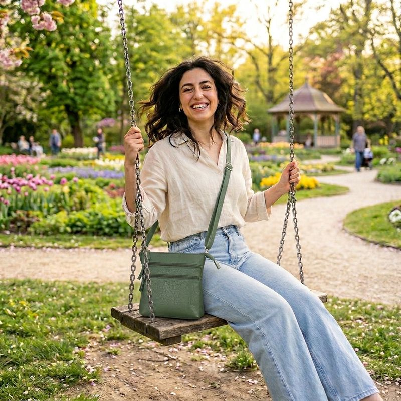 The Eleanor Leather Crossbody Bag