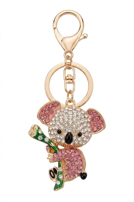 Koala Diamonte Keyring &amp; Bag Hanger
