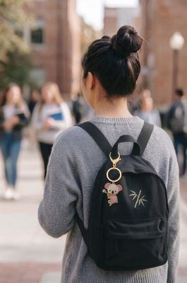 Koala Diamonte Keyring & Bag Hanger