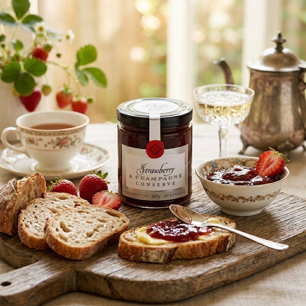 Strawberry Champagne Conserve 325g
