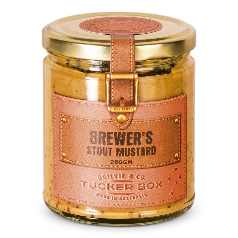Brewer’s Stout Gourmet Mustard 260gm
