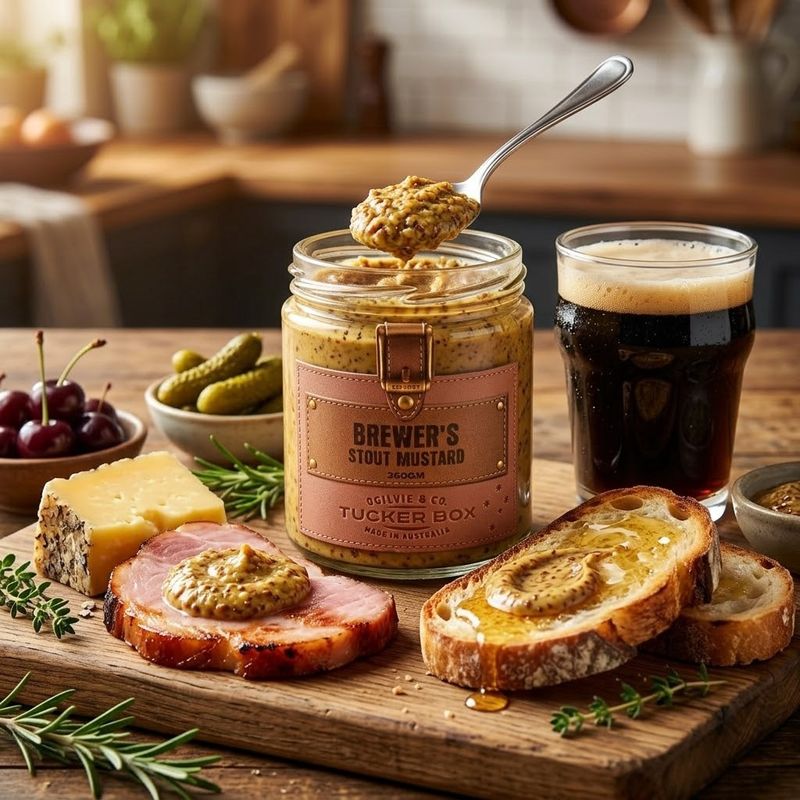 Brewer’s Stout Gourmet Mustard 260gm