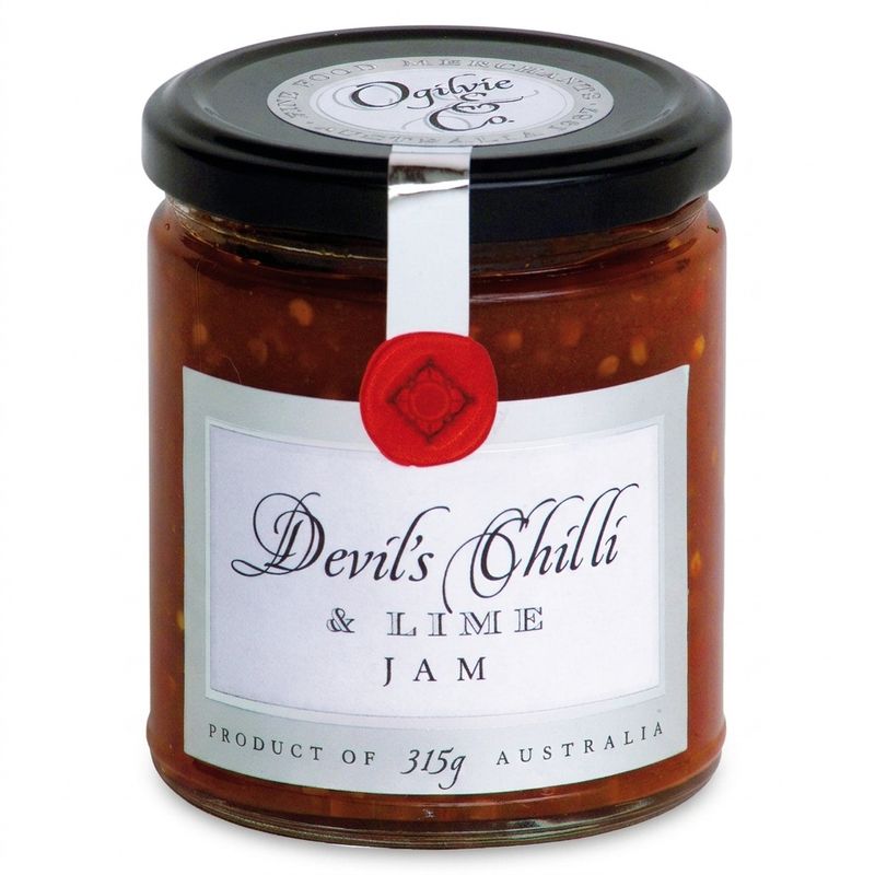 Devils Chilli &amp; Lime Jam 300g