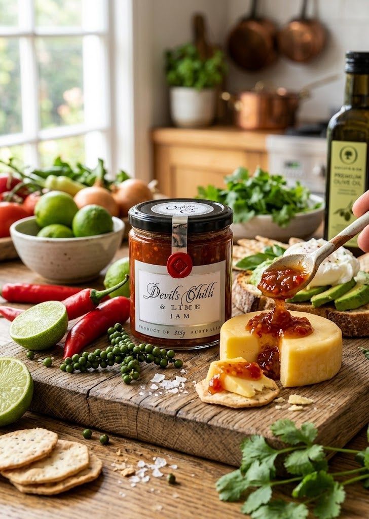 Devils Chilli &amp; Lime Jam 300g