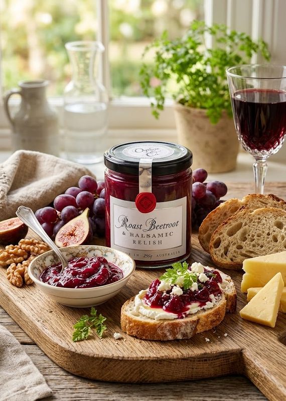 Roast Beetroot &amp; Balsamic Relish 255g Gluten Free