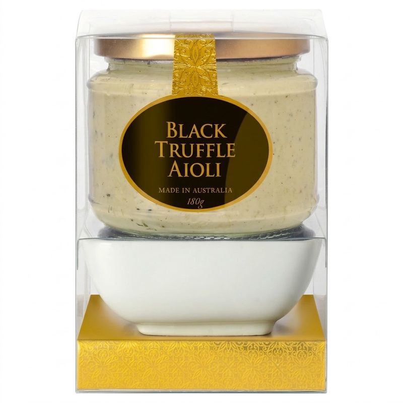 Black Truffle Aioli Bowl Gift Set Gluten Free