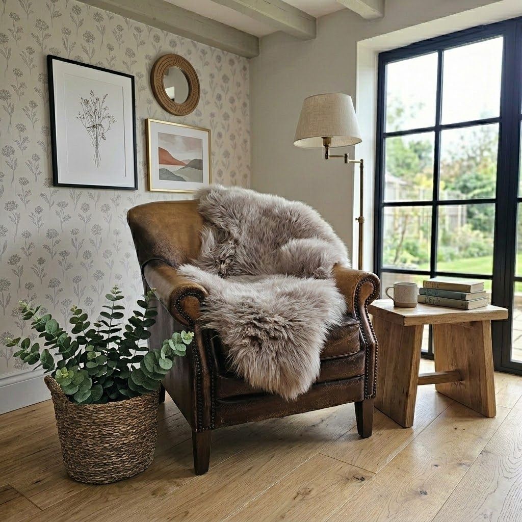 Genuine Single Pelt Australian Sheepskin - Mushroom