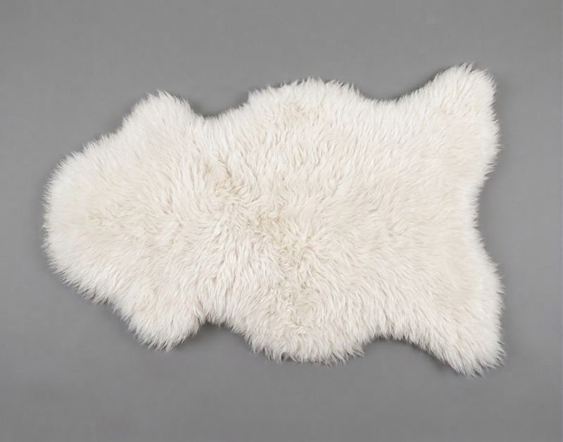 Genuine Single Pelt Australian Sheepskin - Linen