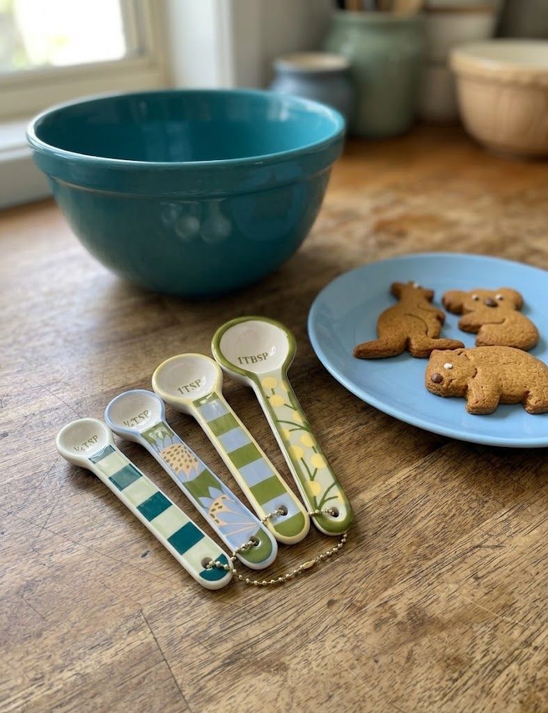 Kirra Ceramic Measuring Spoons 14.5 x 5.5 Cm