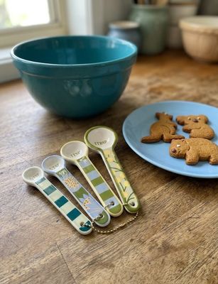 Kirra Ceramic Measuring Spoons 14.5 x 5.5 Cm