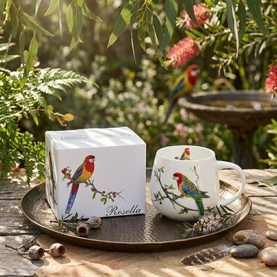 Australian Rosella Fine China Mug