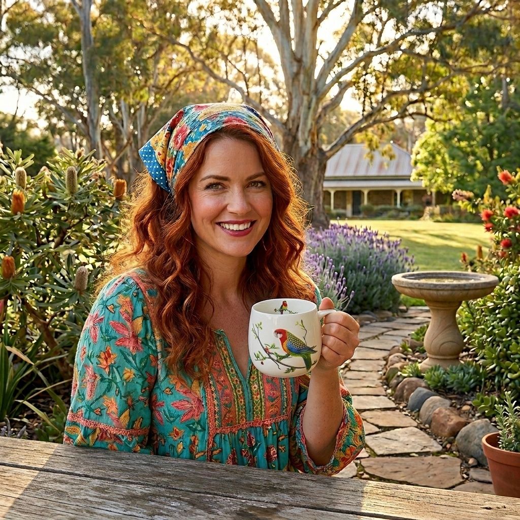 Australian Rosella Fine China Mug