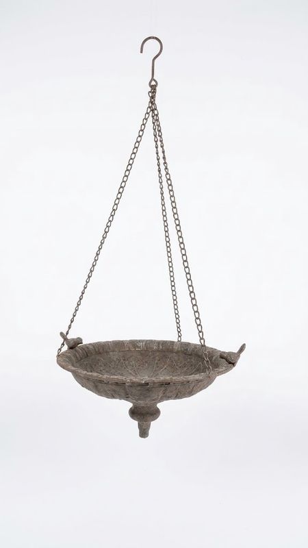 Rustic Style Hanging Twin Bird Feeder