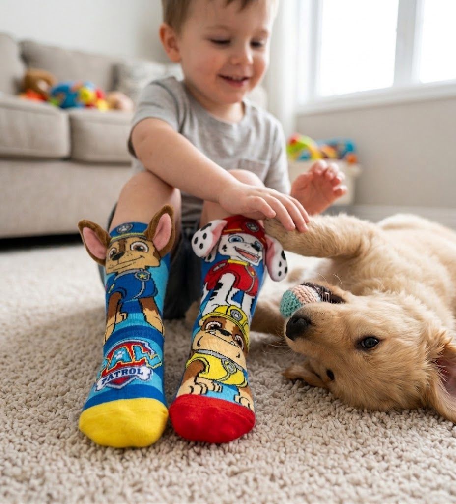 Madmia Paw Patrol Chase socks Children 3-5years