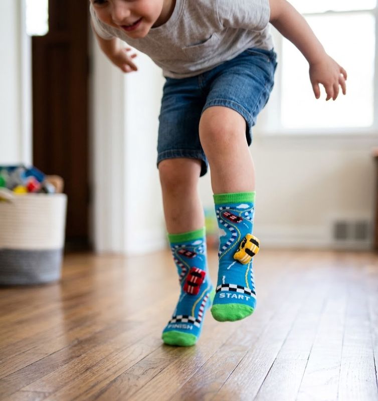 Madmia Racing Car Socks - Children Age 3-5years