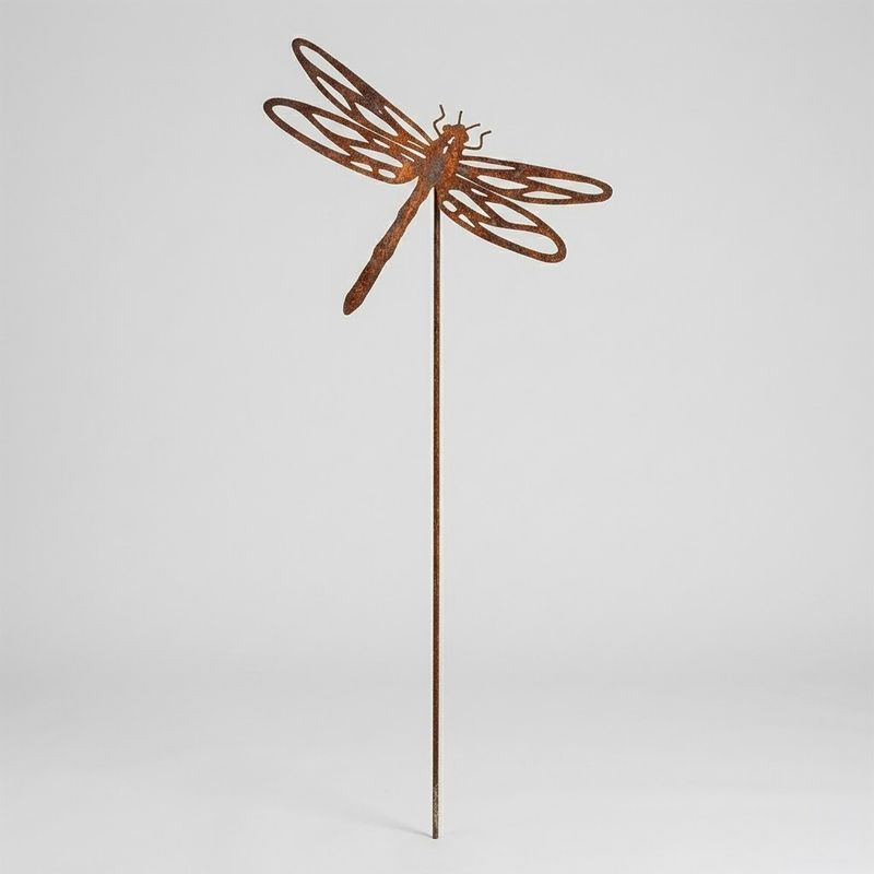 3D Dragonfly on Long Australian Made Metal Art