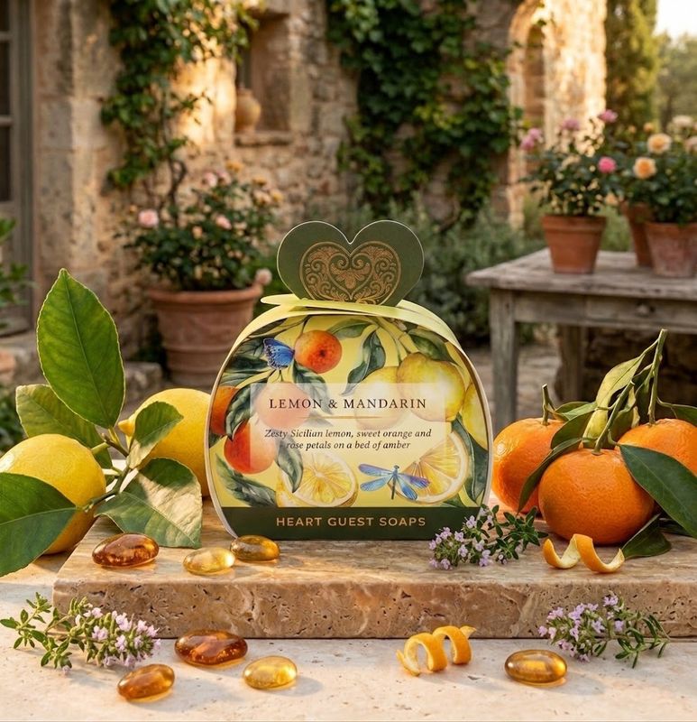 Mini Gift Soaps Lemon And Mandarin