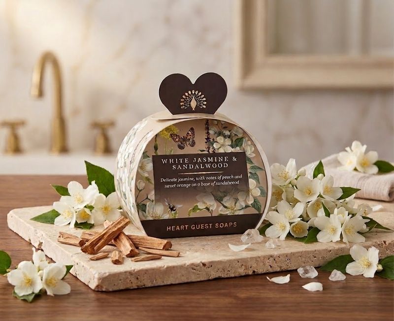 Mini Gift Soaps Jasmine And Sandalwood