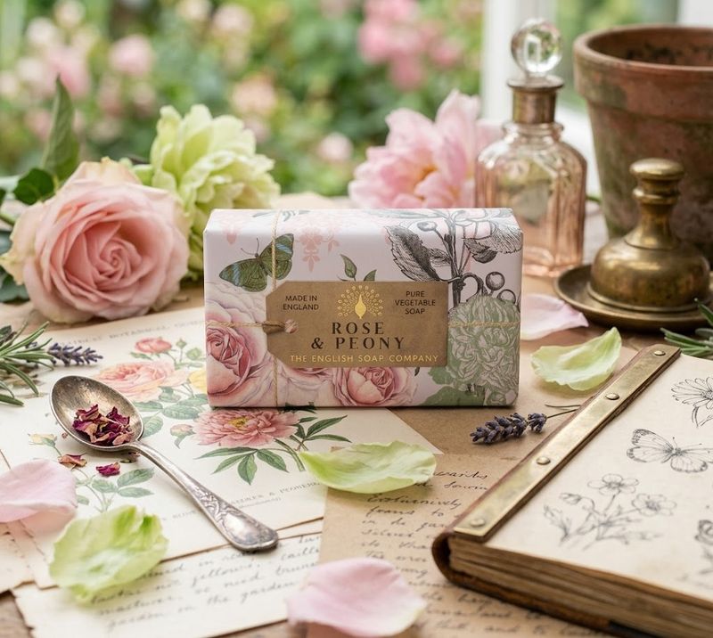 Rose And Peony Soap Bar