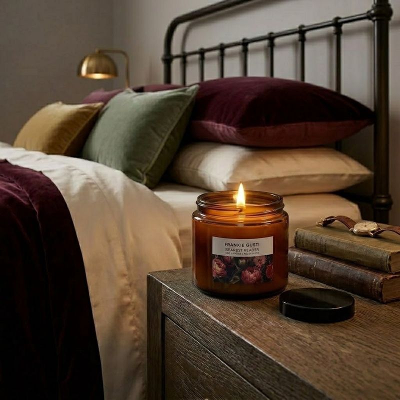 Dearest Reader Big Honey Frankie Gusti Artist Candle