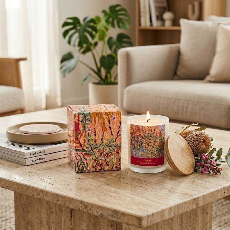 The Bush Frankie Gusti Australian Artist Series Candle