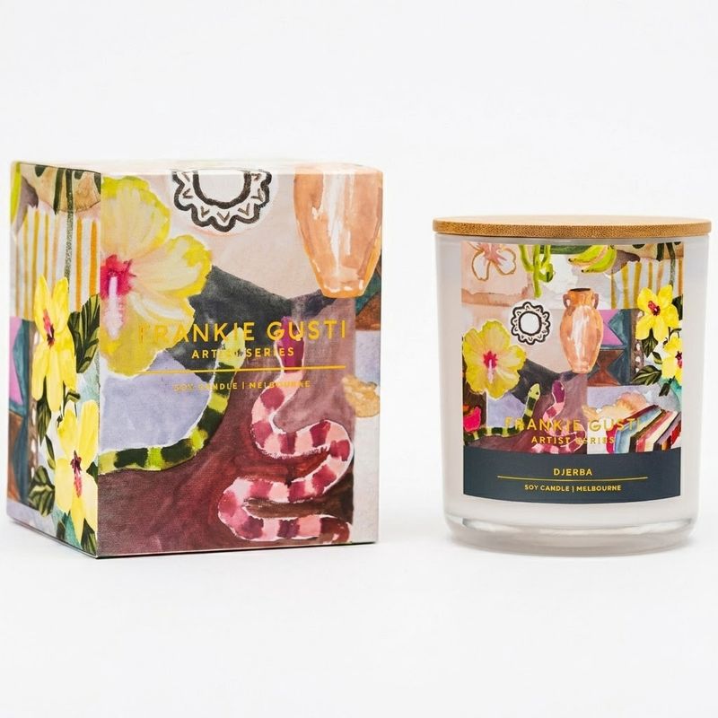 Djerba Frankie Gusti Artist Series Candle