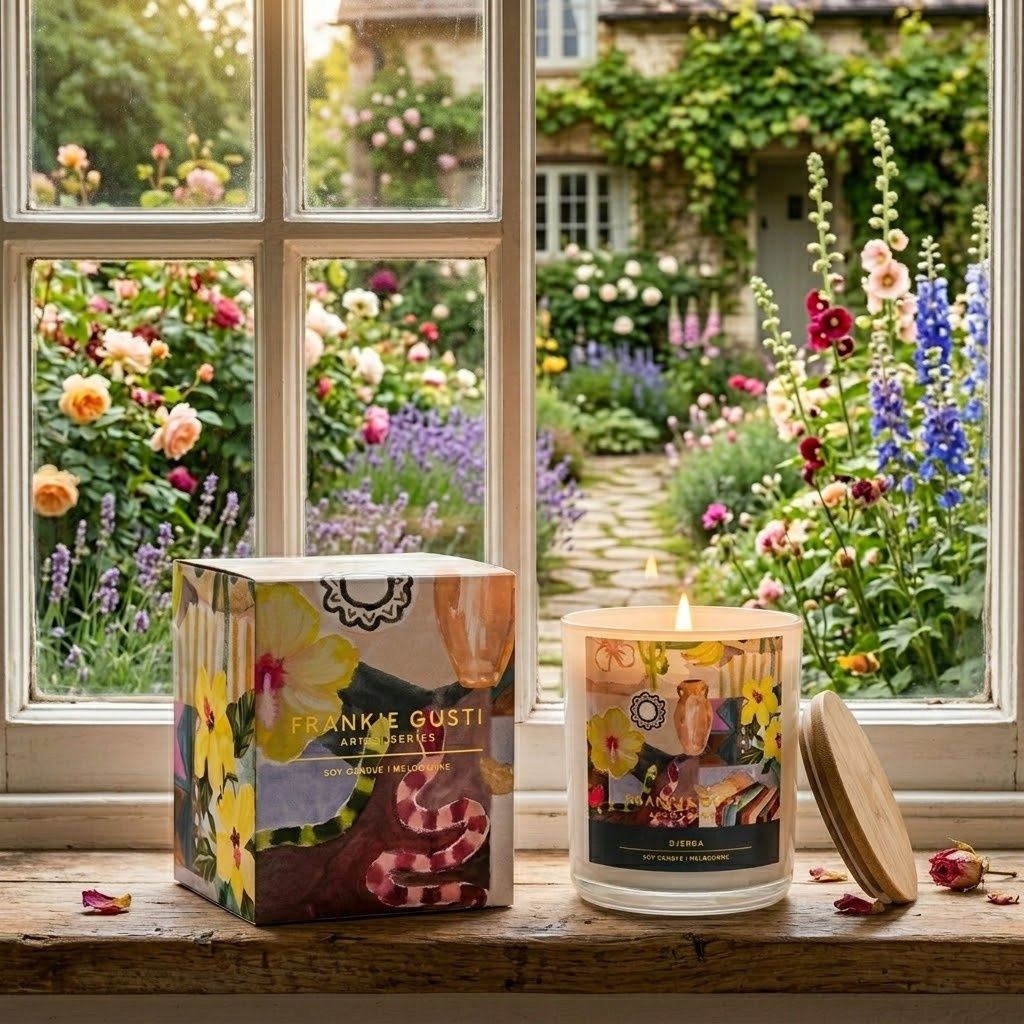 Djerba Frankie Gusti Artist Series Candle