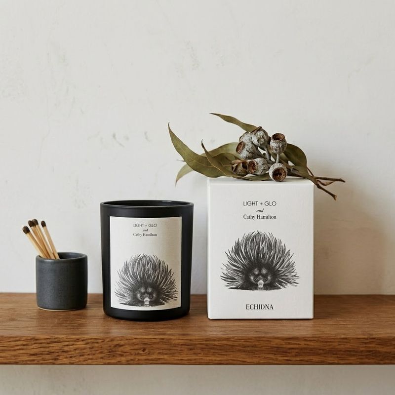 Cathy Hamilton Echidna Candle