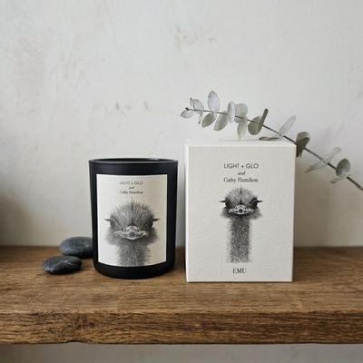Cathy Hamilton Emu Candle