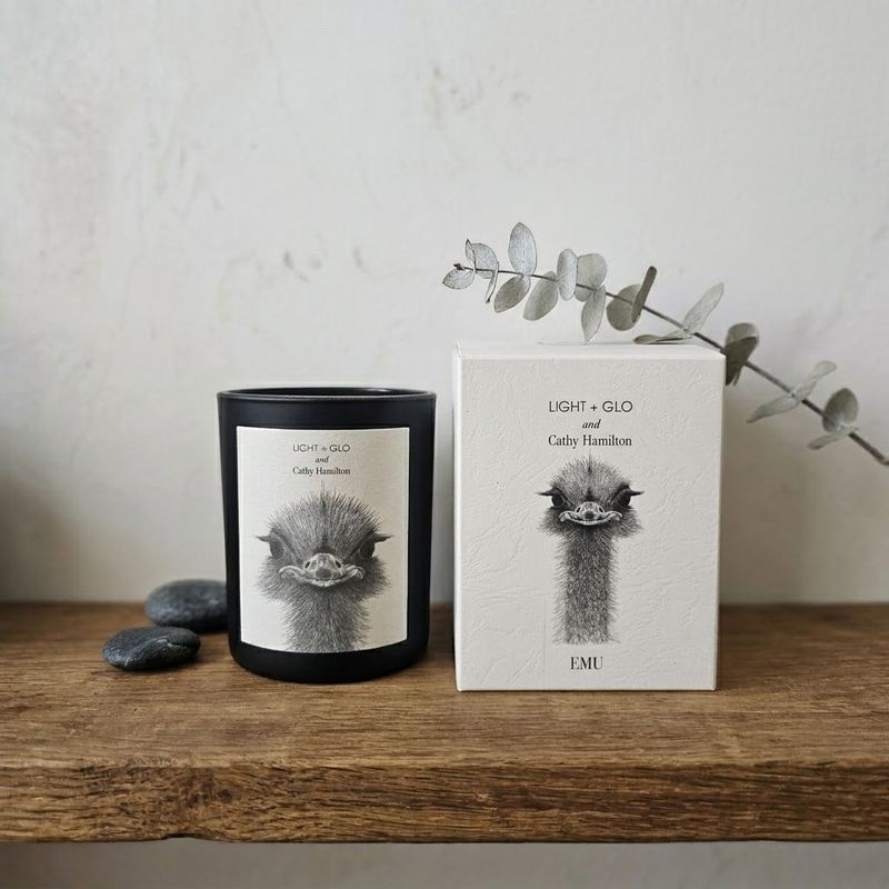 Cathy Hamilton Emu Candle